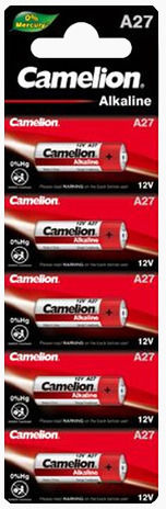 Camelion Αλκαλικές Μπαταρίες A27 12V 5τμχ