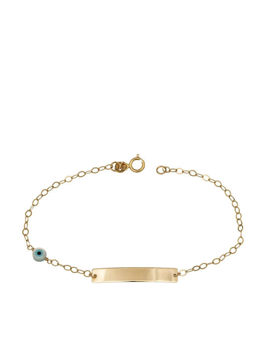 Gold 14K ID Bracelet