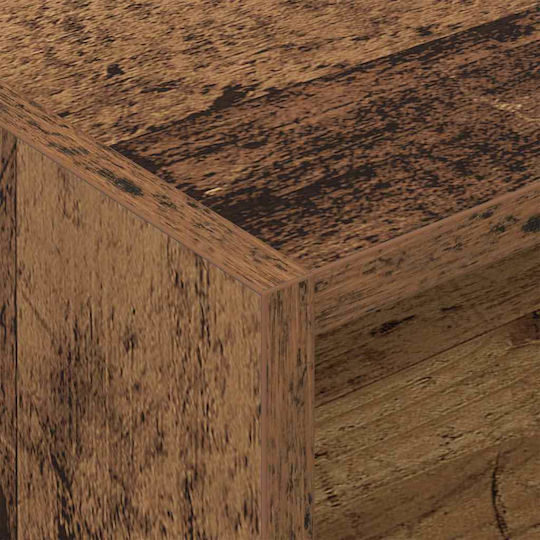 vidaXL Hi-Fi Furniture Brown 35x78.5x45cm