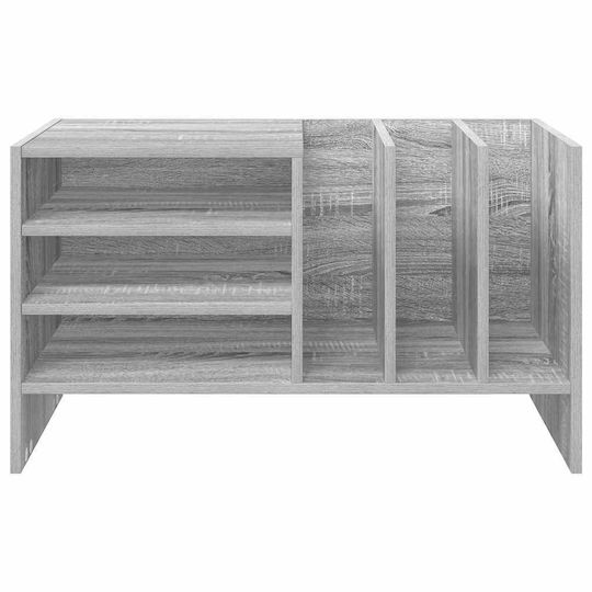 vidaXL Hi-Fi Furniture Gray 35x78.5x45cm