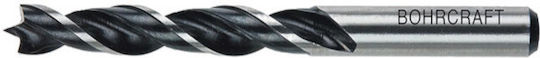 Short Cylindrical Helical Drill Bits Wood Shape B Two Cutting Edges Centering Tip Size 3.00
