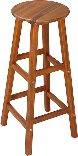 Stool for Bar Outdoor Brown 34x34x76cm
