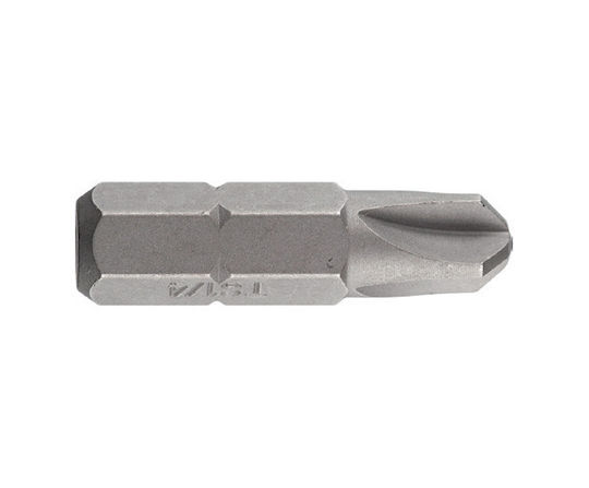 Bit Standard 1/4'' Din Iso 1173 Form C 6.3 Torq-set Profile Dim Ts 3 L 25 Pieces