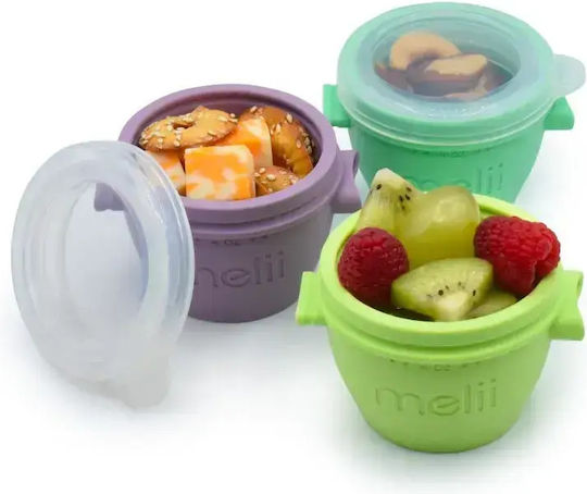 Melii Set Mittagsboxen Mehrfarbig 4Stücke