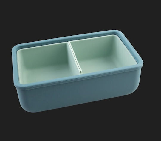 Melii Silicone Multicolour Lunch Box With Compartments 700ml