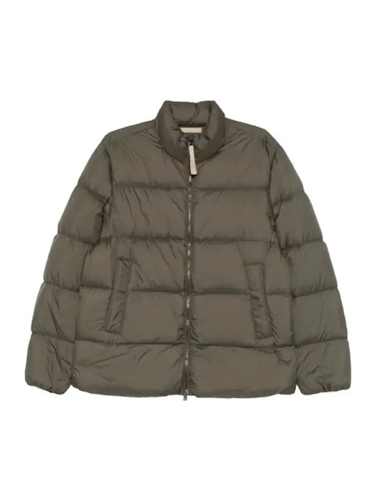 Μπουφάν Puffer Dark Green