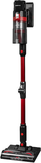 Morris SVC6114HH Aspirator Vertical Reîncărcabil 2 în 1 Stick & De Mână 28.8V Roșu cu Negru
