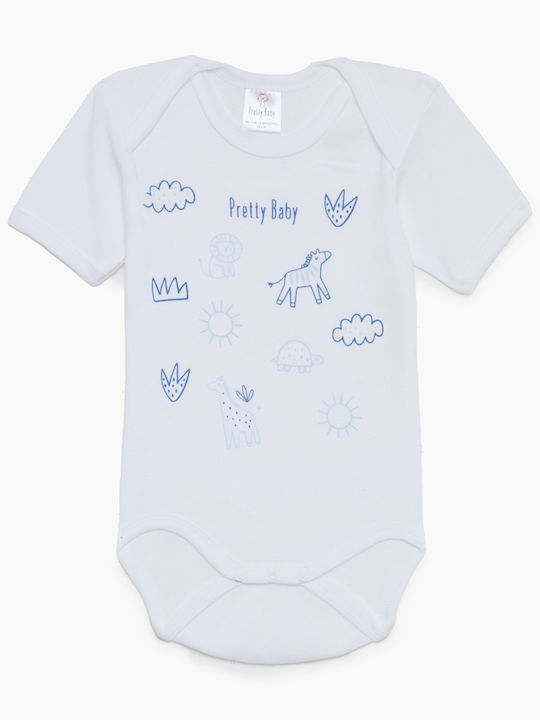Pretty Baby White-sky blue 6pcs