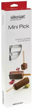 Silikomart Formă de Patiserie Înghețată / Ice Lolly din Silicon 2buc