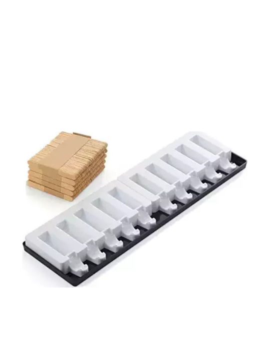 Silikomart Backform Eiscreme / Eislutscher Silikon 2cm