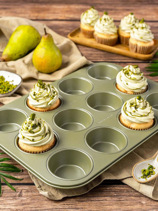 Zenker Φόρμα Ζαχαροπλαστικής για Cupcakes/Muffins 12τμχ