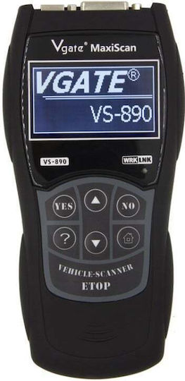 Techstar Vgate Maxiscan Vs890 Авто Диагностика Мултибранд OBD2 Дисплей