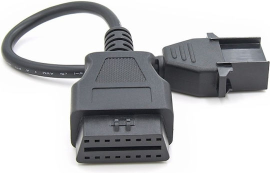 Techstar Truck Adapter Cable Volvo 8 Pin To Obd2 16 Pin