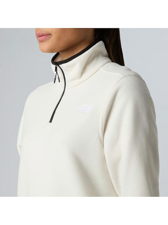Bluza Damă cu Fermoar White Dune