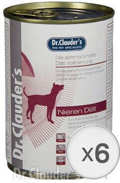 Dr.Clauders Nassfutter Hunde in Dose Diät 6x