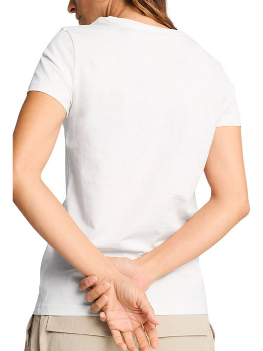 PUMA Logo T-Shirt White
