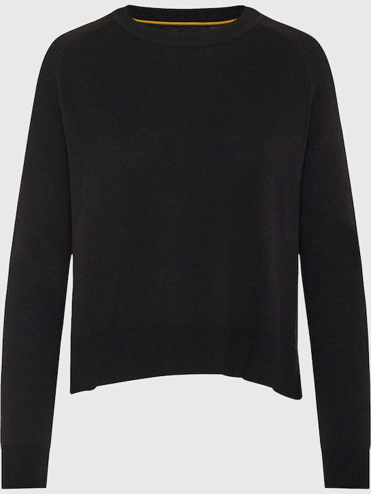 Women's Sweater Cotton Black