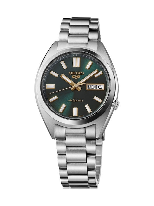 Snxs Series Men's Watch 37.4mm Automatic with Silver Metal Bracelet