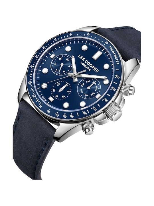 Lee Cooper Multifunction Ρολόι Μπαταρίας με Δερμάτινο Λουράκι Lee Cooper Multifunction Ρολόι Μπαταρίας με Δερμάτινο Λουράκι