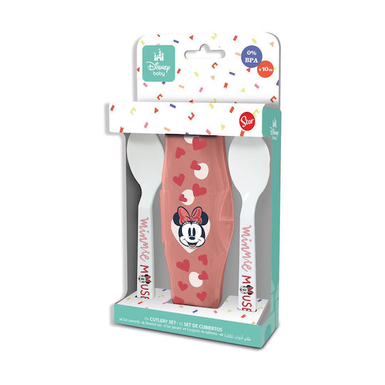 Stor Baby Set with Fork in Case 2pcs