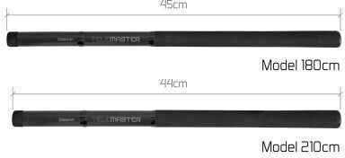 Delphin Telemaster 1.8 m Carbon Telescopic Landing Net Handle Folded Length 54 cm
