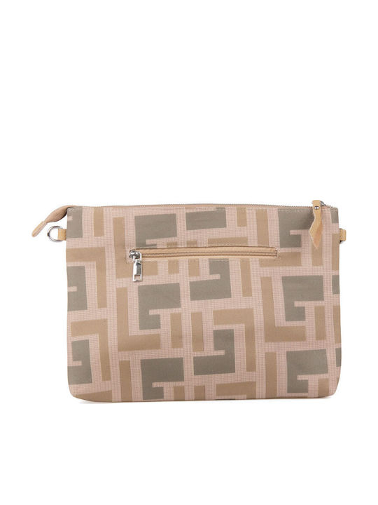 Damentasche Schultertasche Taupe