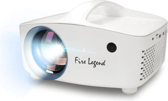 Aopen QF13s MR.P0711.001 Проектор LCD LED лампа с вградени високоговорители Бял