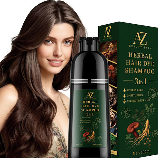 Шампоан За Боядисване На Коса Без Амоняк Унисекс 500 Мл – Az Beauty Skin