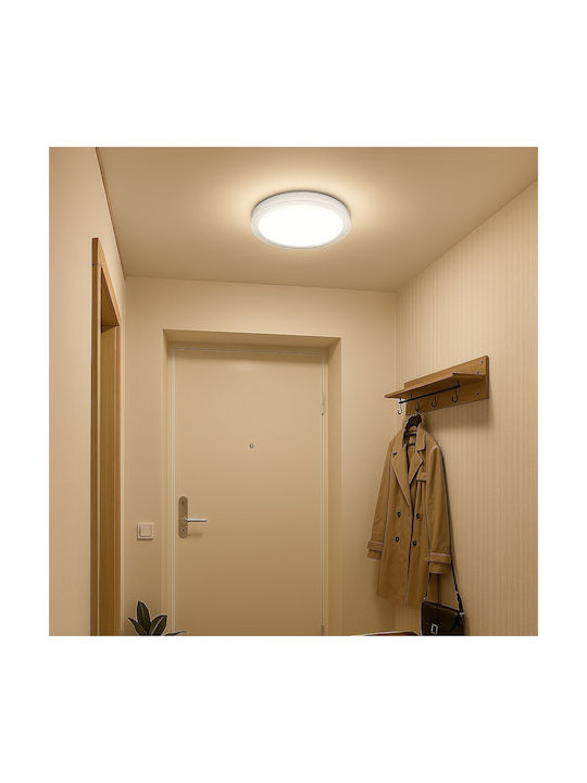 Eko Light Πλαφονιέρα Οροφής με Ενσωματωμένο LED