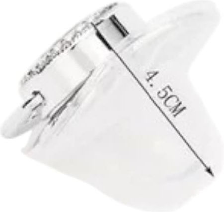 Queen Mother Suzetă Din Silicon Argintie Silver Gem Pentru 0+ Luni