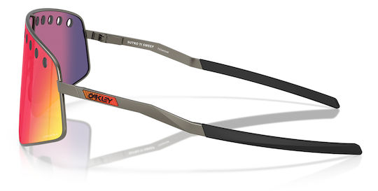 Oakley Fahrradbrillen Sweep Prizm mit Gray Rahmen und Mehrfarbigen Linsen