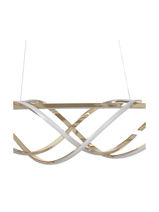 Keskor Pendant Light Gold 100x23x23cm