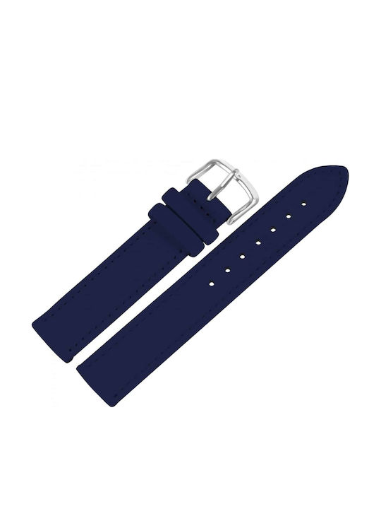 New Era Leather Strap Blue 18mm