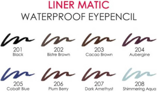 Golden Rose Liner Matic 208 Shimmering Aqua