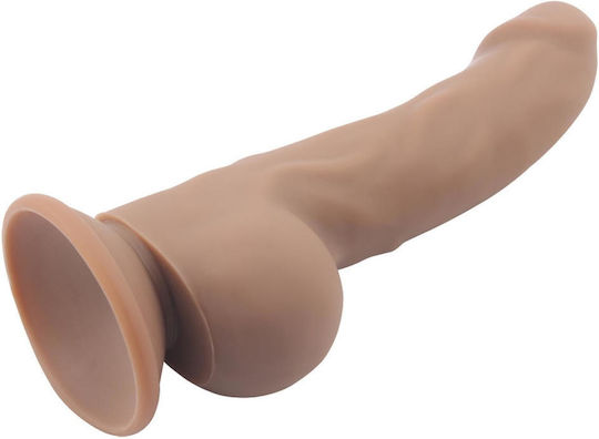 Chisa Novelties Glass Dildo With Suction Cup Brown 22cm