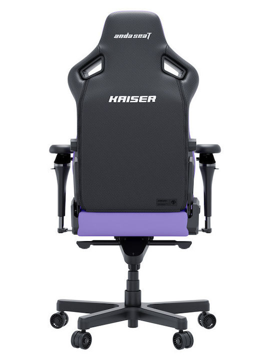 Anda Seat Kaiser 4 V2 XL Καρέκλα Gaming Δερματίνης με Ρυθμιζόμενα Μπράτσα Μωβ