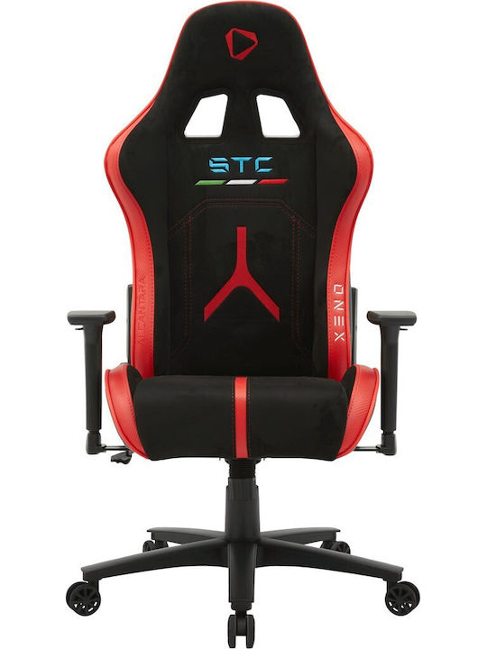 Onex STC-A-L-BR Καρέκλα Gaming Δερματίνης με Ρυθμιζόμενα Μπράτσα Μαύρη