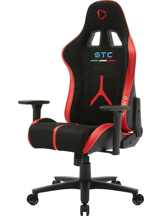 Onex STC-A-L-BR Καρέκλα Gaming Δερματίνης με Ρυθμιζόμενα Μπράτσα Μαύρη
