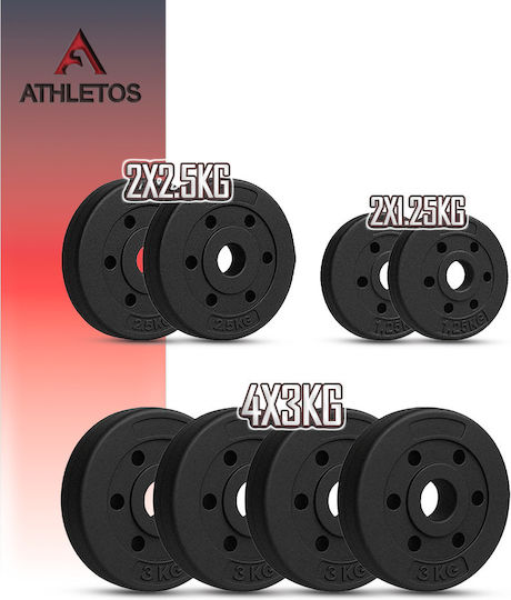 Set Discuri 8buc Greutate Totală 20kg
