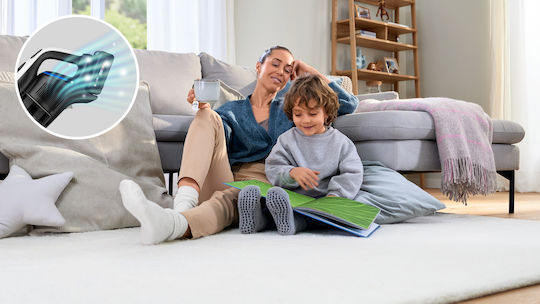 Bosch Unlimited 10 Επαναφορτιζόμενη Σκούπα 2 σε 1 Stick & Χειρός 18V Λευκή