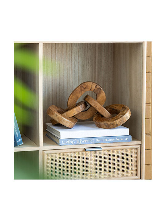 Artekko Woody Διακοσμητικές Αλυσίδες Ξύλο Teak Φυσική Απόχρωση 20x20x25 Cm 2pcs Artekko Woody Διακοσμητικές Αλυσίδες Ξύλο Teak Φυσική Απόχρωση 20x20x25 Cm 2pcs