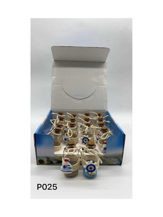 Διακοσμητικό Souvenir Μπουκαλάκι Κοχύλια 16pcs 251728
