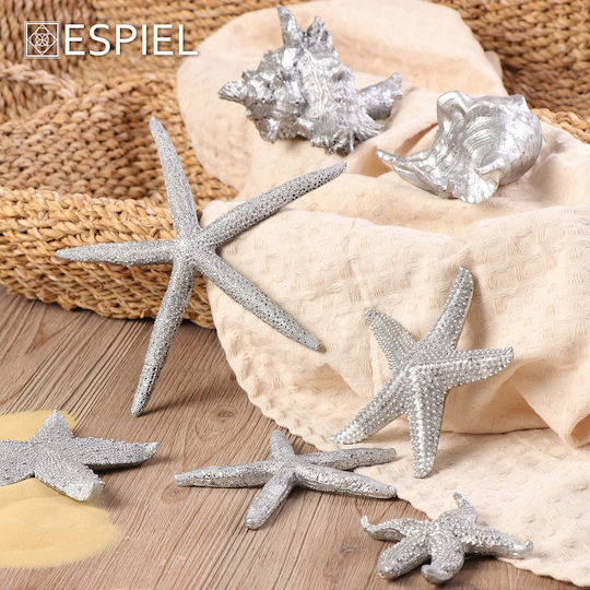 Decor Pentru Masă Coajă De Melc Din Polyresin Argintiu Espiel 15x7,5x4,5cm Set 2 Bucăți Material Polyresin Argintiu Espiel Mt2722k2 Decor Pentru Masă Coajă De Melc Din Polyresin Argintiu Espiel 15x7,5x4,5cm Set 2 Bucăți Material Polyresin Argintiu Espiel Mt2722k2