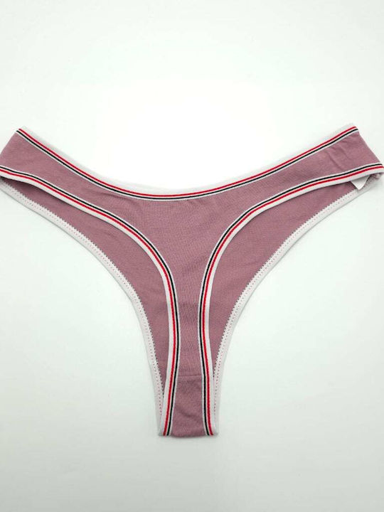 Damen-Slip Baumwoll String Saepio Milo