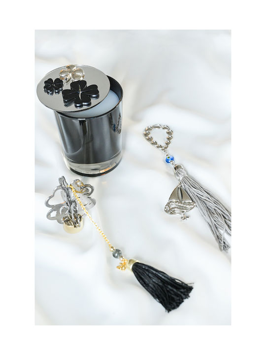 Kritsimis Hanging Lucky Charm Boat Gray made of Metal 2026 1pcs