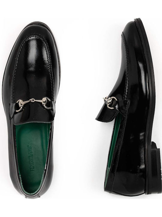 Men's Leather Moccasins Black