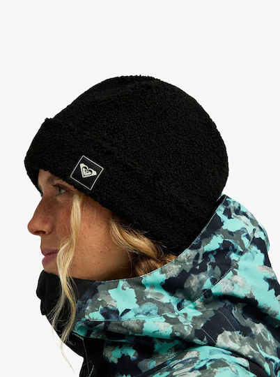 Valwood Beanie Γυναικείος Fleece Σκούφος Πλεκτός σε Μαύρο χρώμα