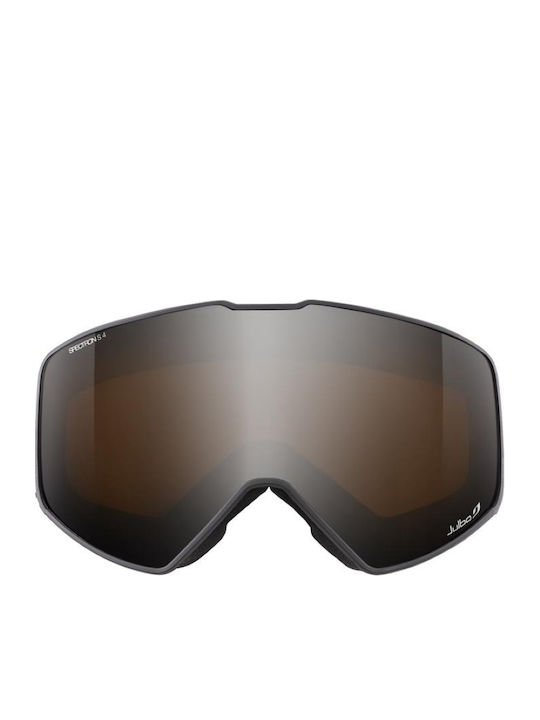 Julbo Μάσκα Σκι & Snowboard Ενηλίκων Μαύρη με Φακό σε Μαύρο Χρώμα