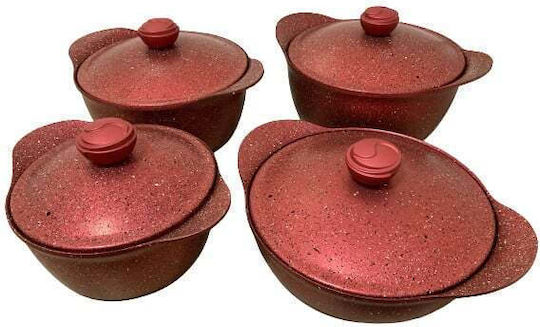 OMS Collection Pots Set Aluminum 4 Pieces