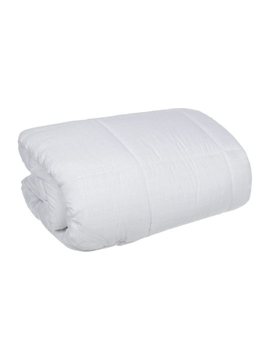 Tac Pilotă Dublu 200x220cm Alb 300 g/mp²Gsm